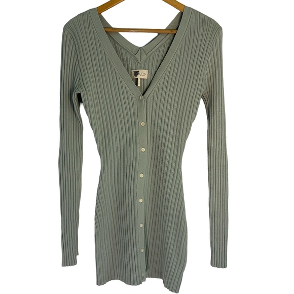 Lita by Ciara Iconic Rib Cardigan Mini Dress *Best Seller* Midweight‎ - Picture 2 of 8